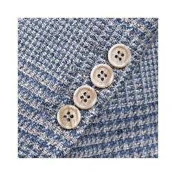 Light Blue Wool Two-Piece Suit