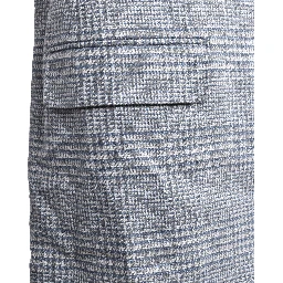 Light Blue Wool Two-Piece Suit