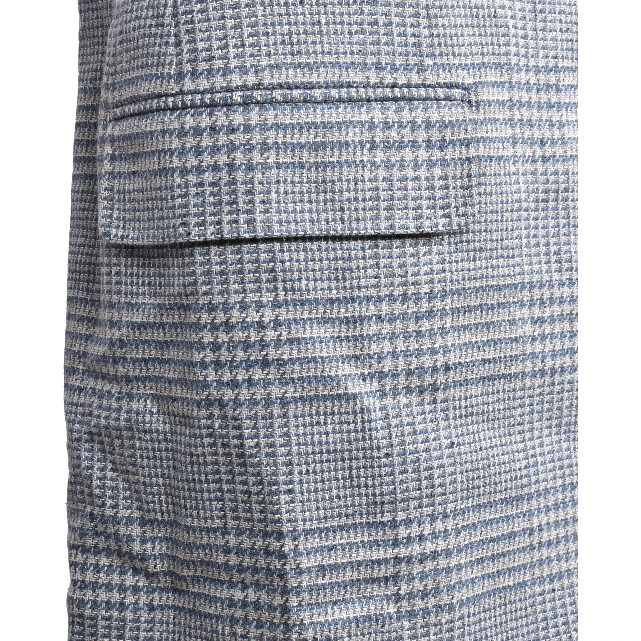 Light Blue Wool Two-Piece Suit