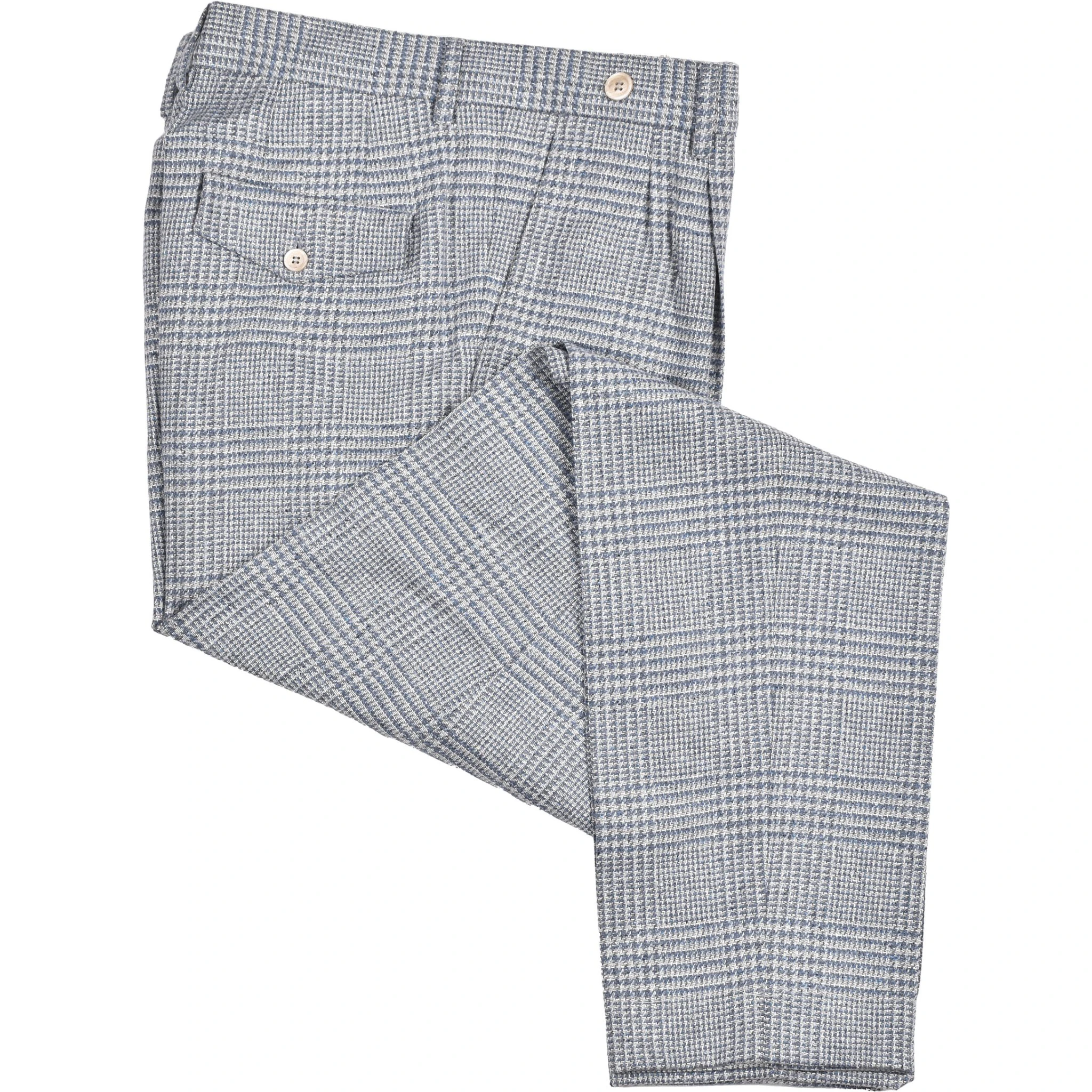 Light Blue Wool Two-Piece Suit