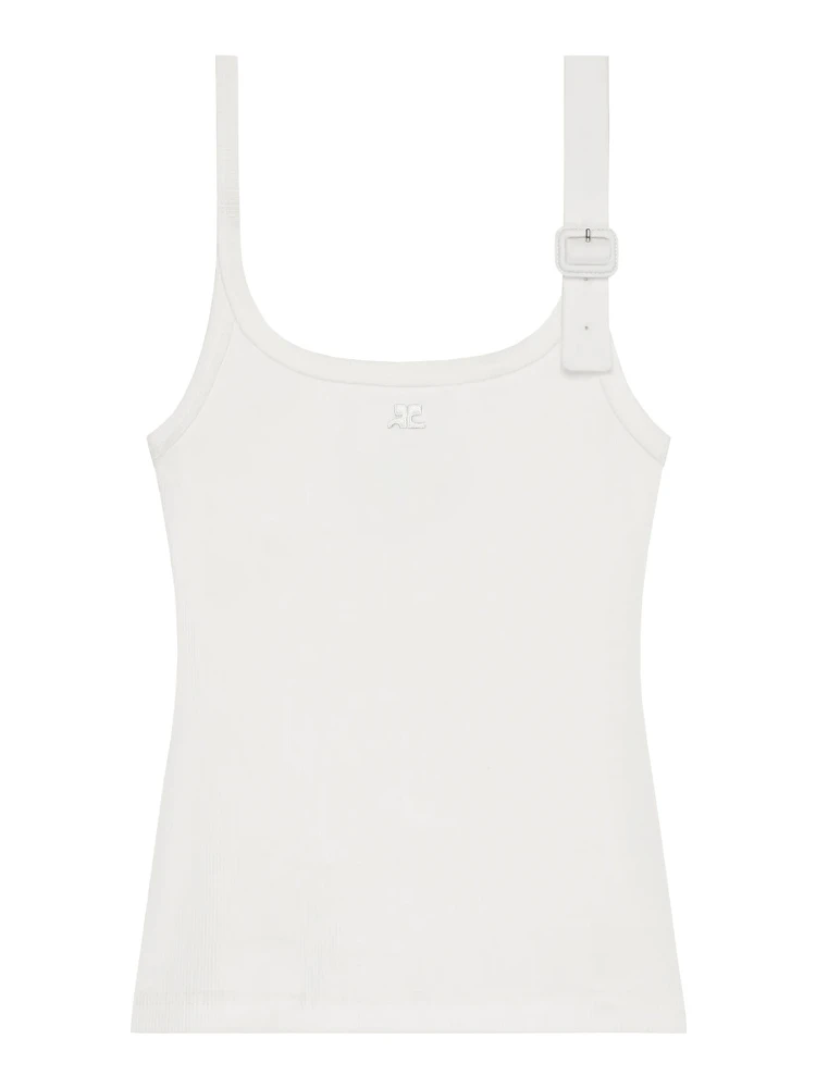 "90'S" TANK TOP WITH BUCKLE