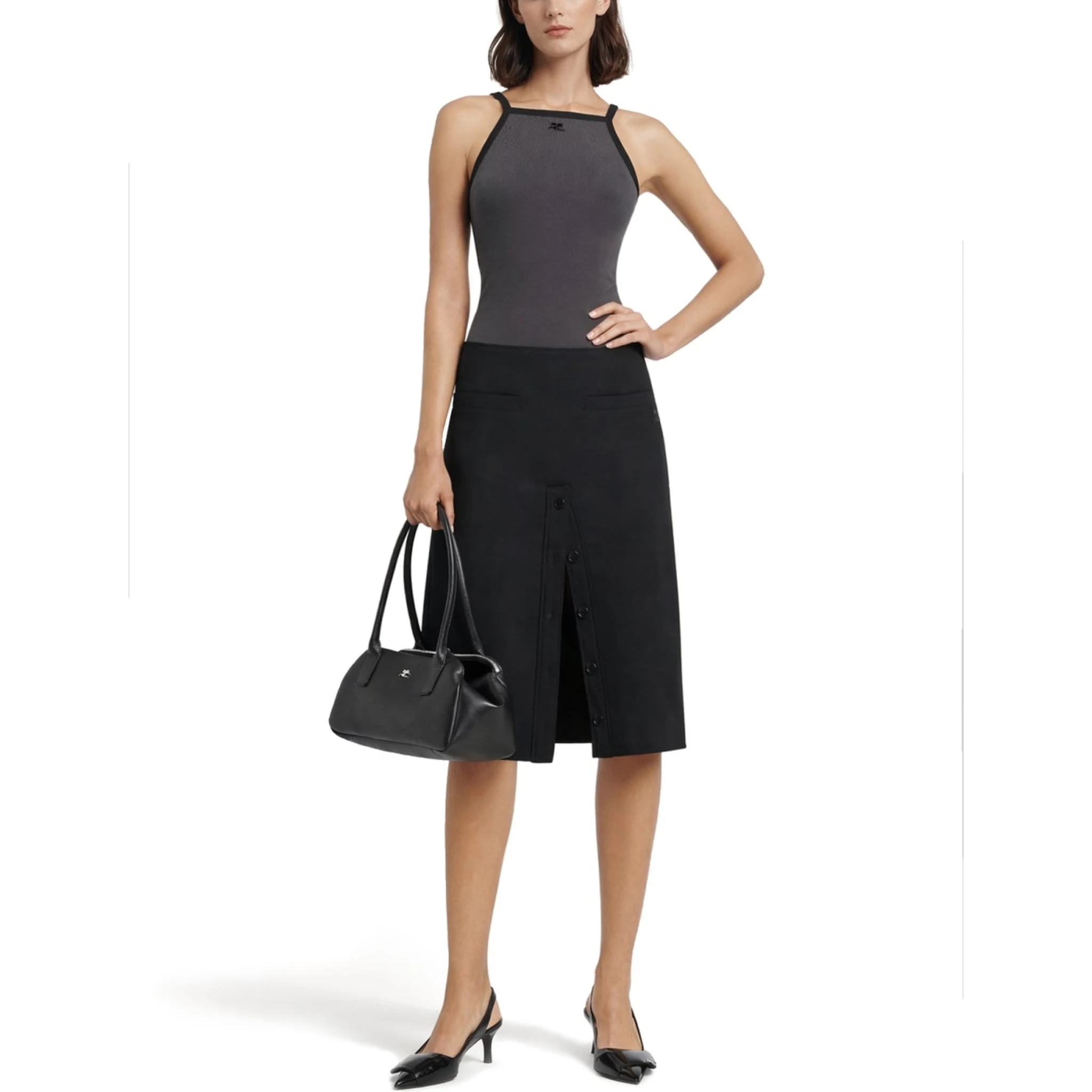 CONTRASTING TANK TOP