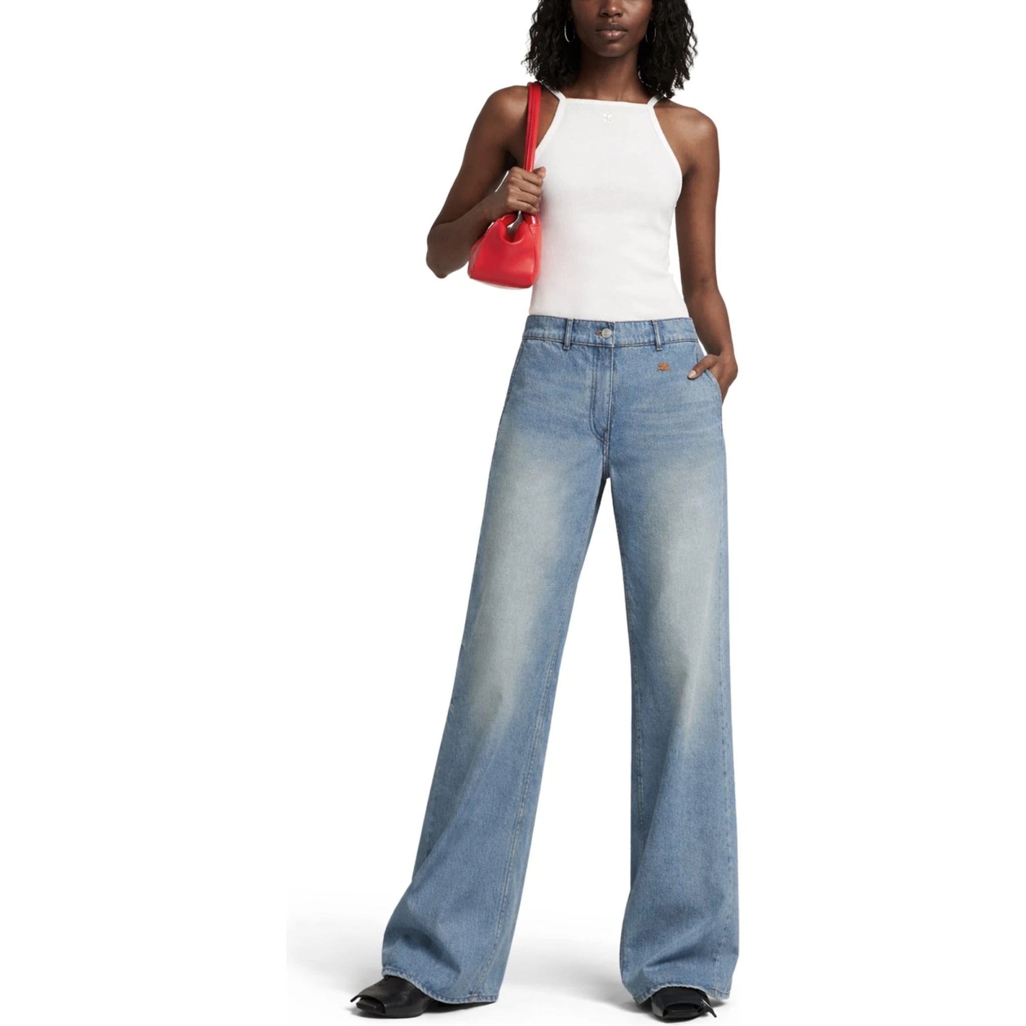 CONTRASTING TANK TOP