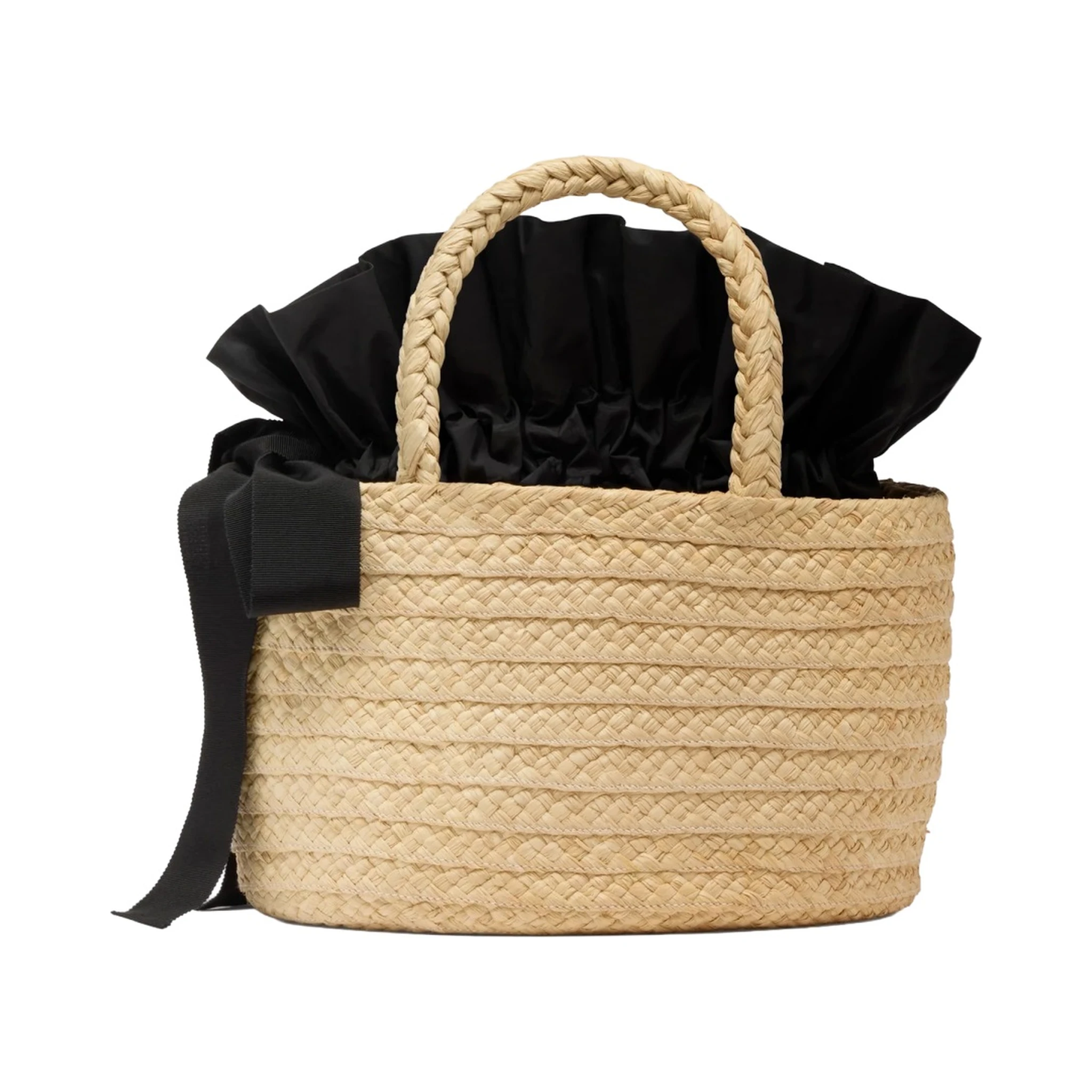 حقيبة تسوق مزينة بشعار