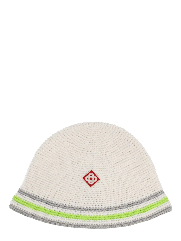 KNIT HAT WITH LOGO