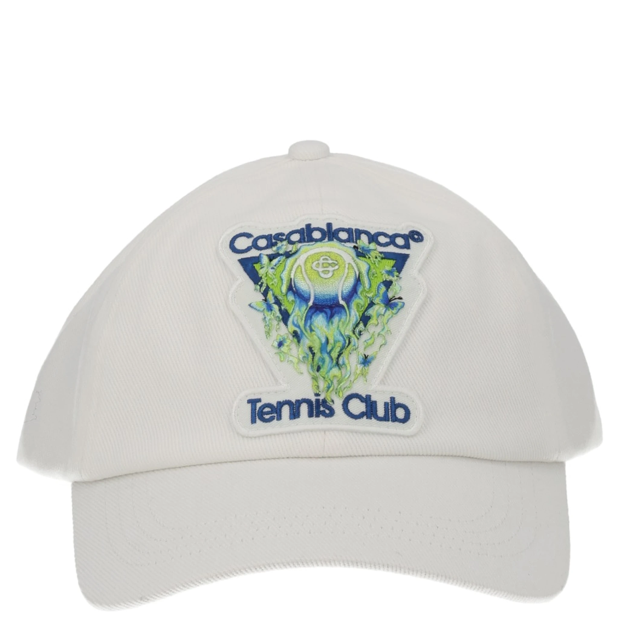 "FLAMING TENNIS BALL" BASEBALL CAP
