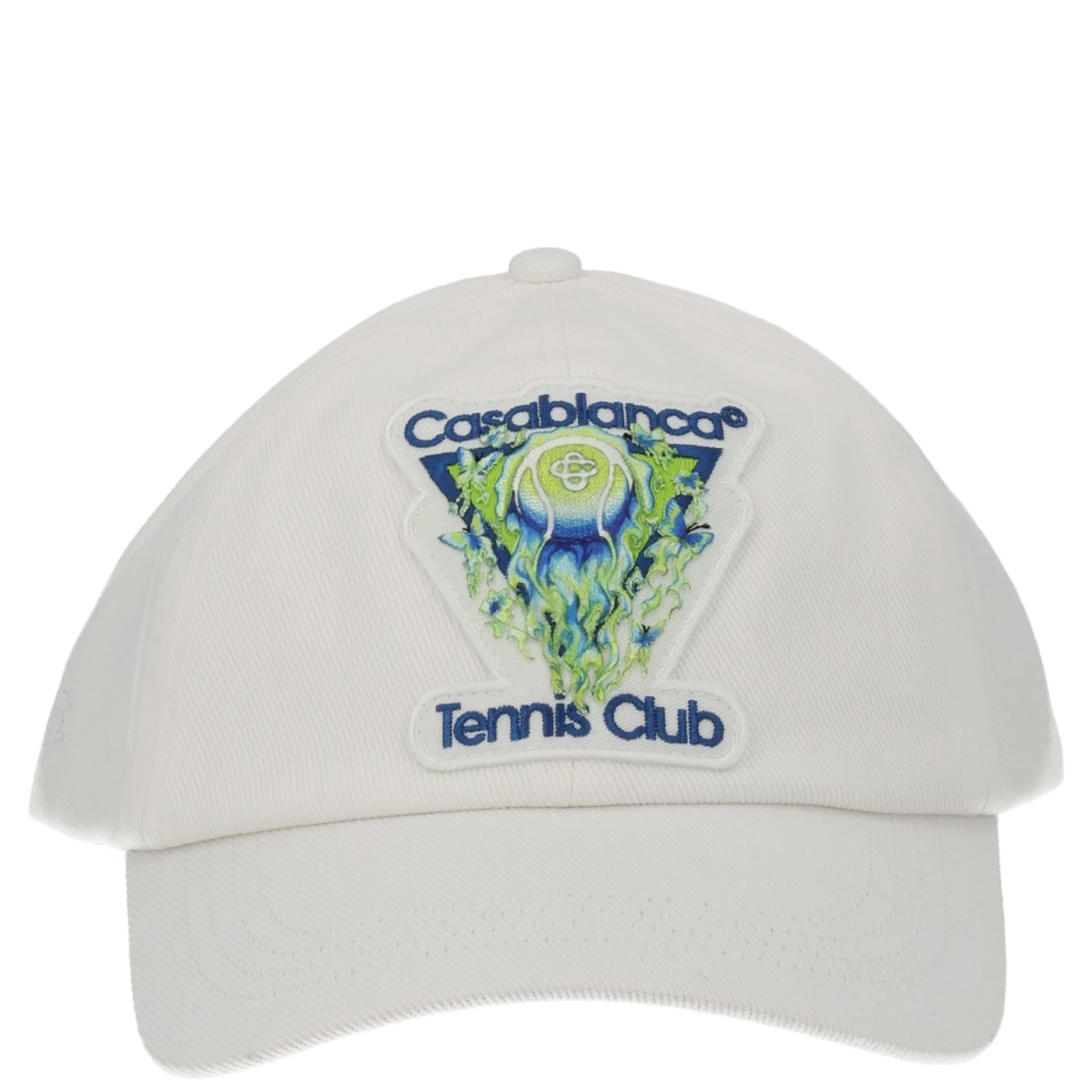 "FLAMING TENNIS BALL" BASEBALL CAP