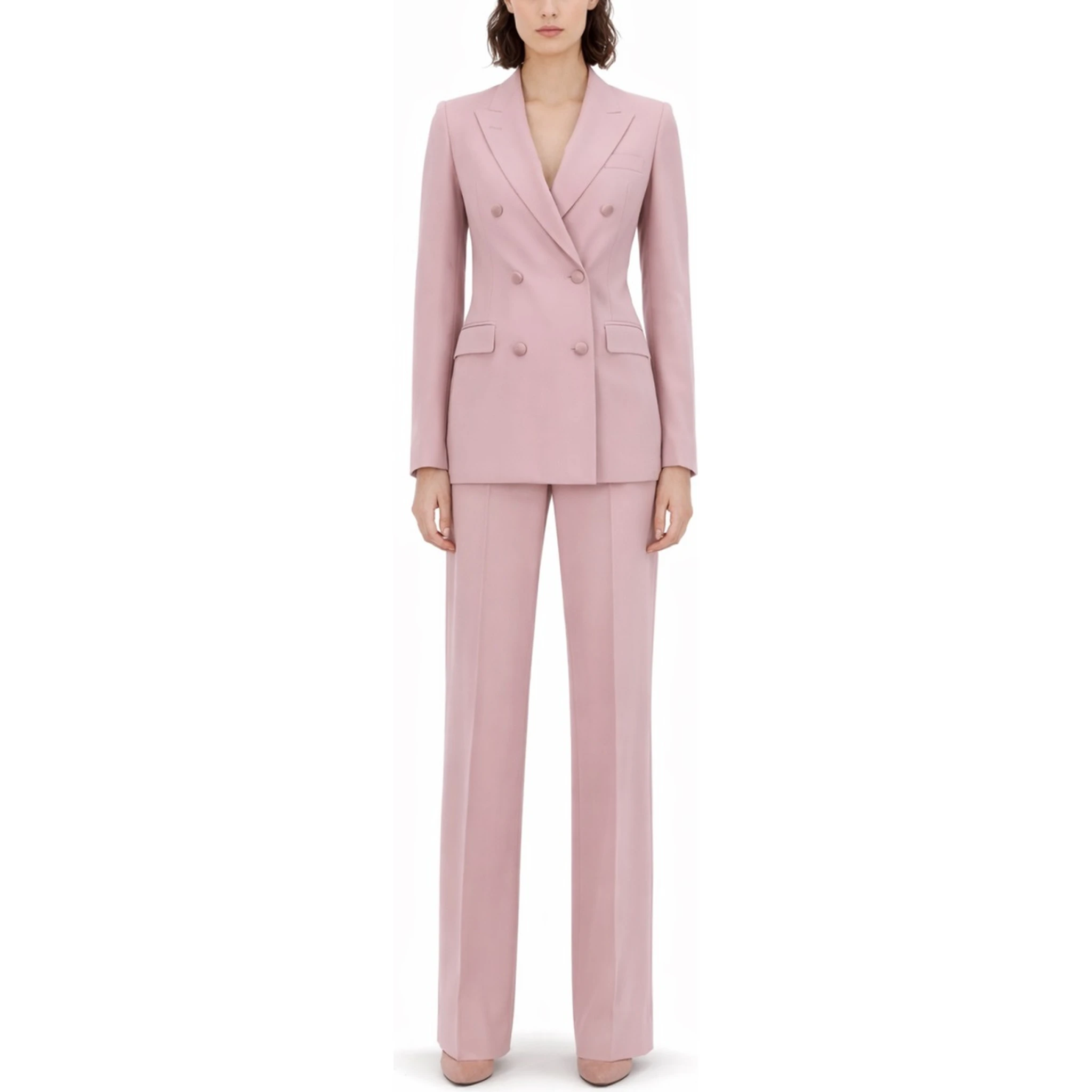 TWO-PIECE WOOL DRESS