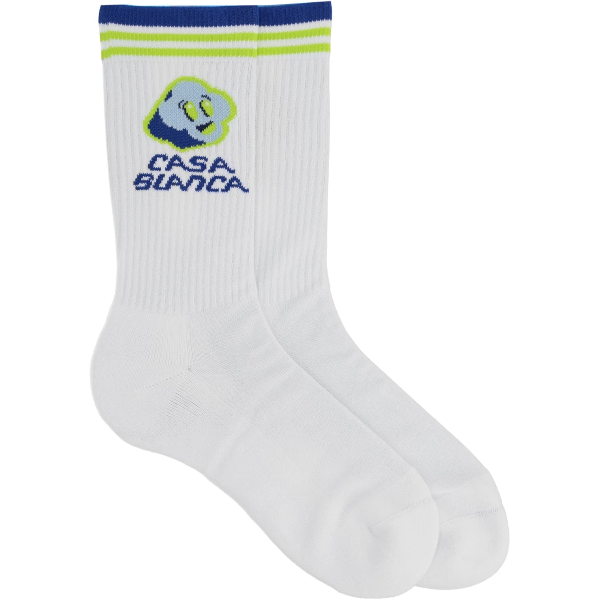 "BLUE CC SMILE" SOCKS