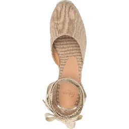 حذاء مسطح من كاستانير، بيج