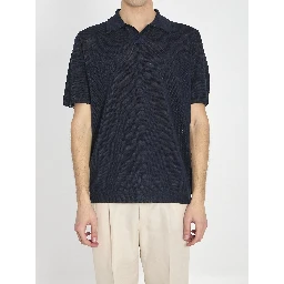 Polo shirt in linen