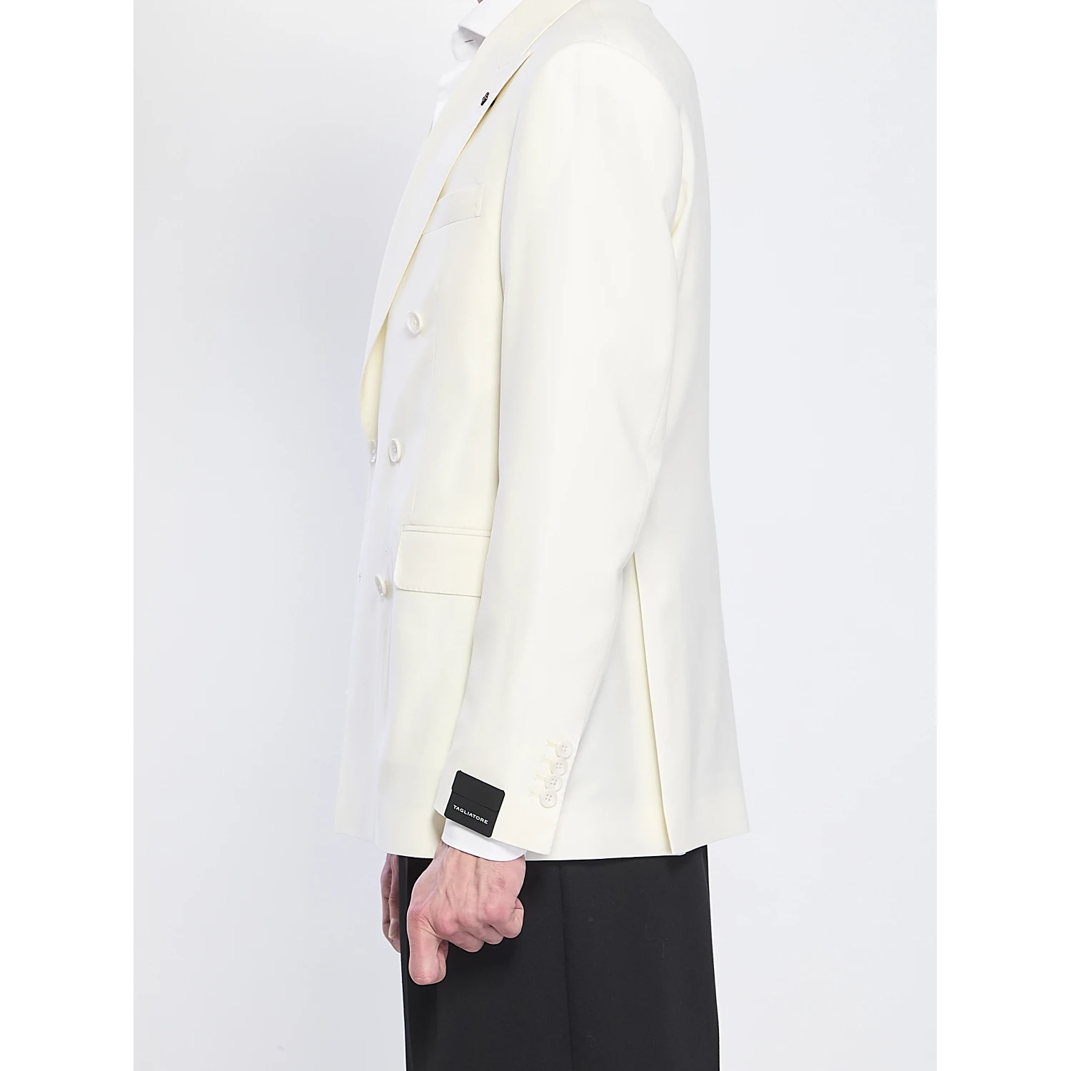 Jacket in virgin wool super 120s