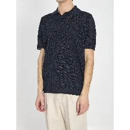 Polo shirt in linen