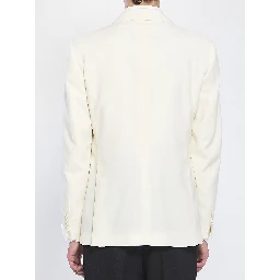 Jacket in virgin wool super 120s