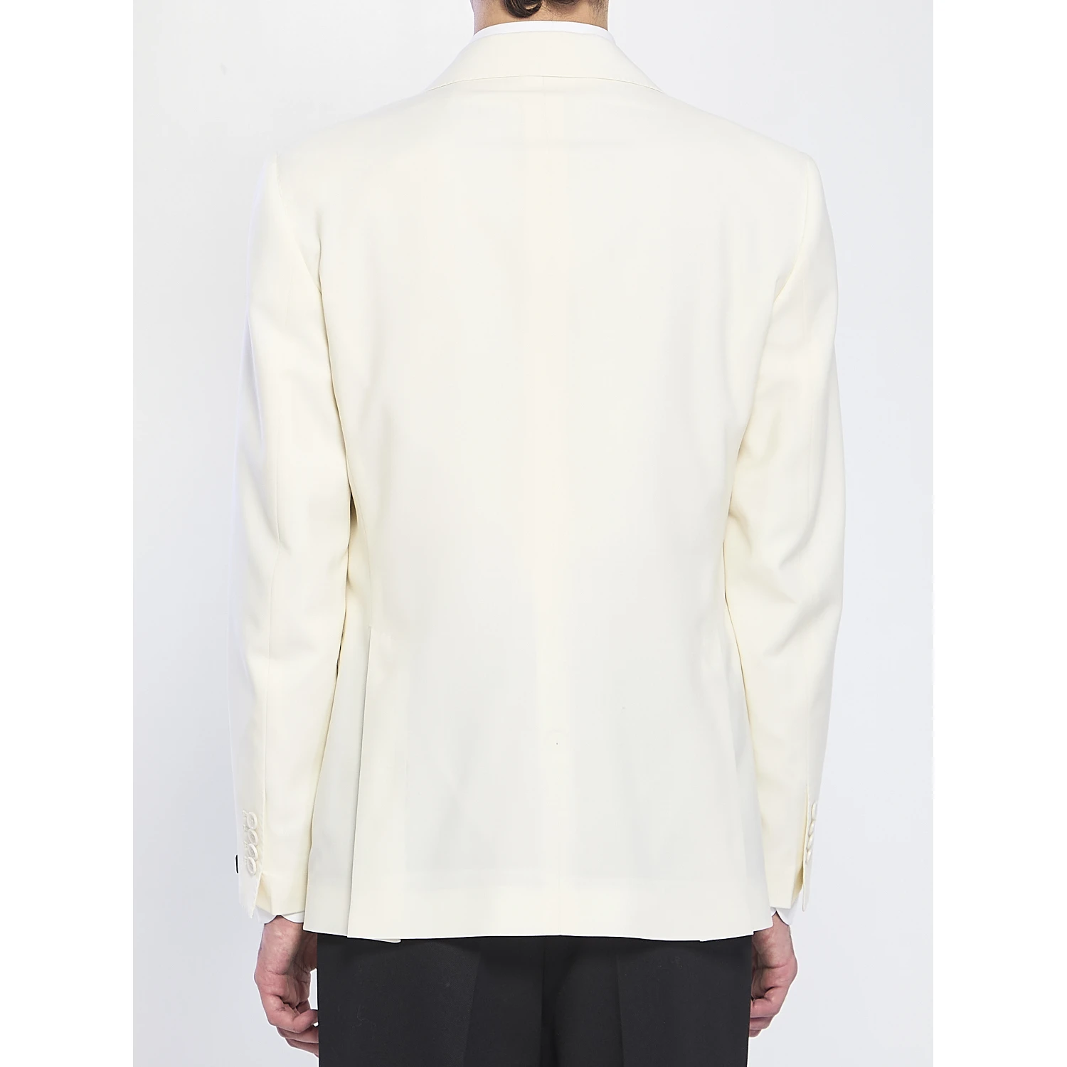 Jacket in virgin wool super 120s
