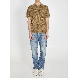 Polo shirt in linen