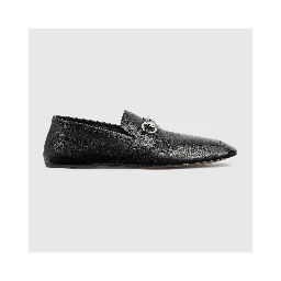 Leather loafers with Horsebit