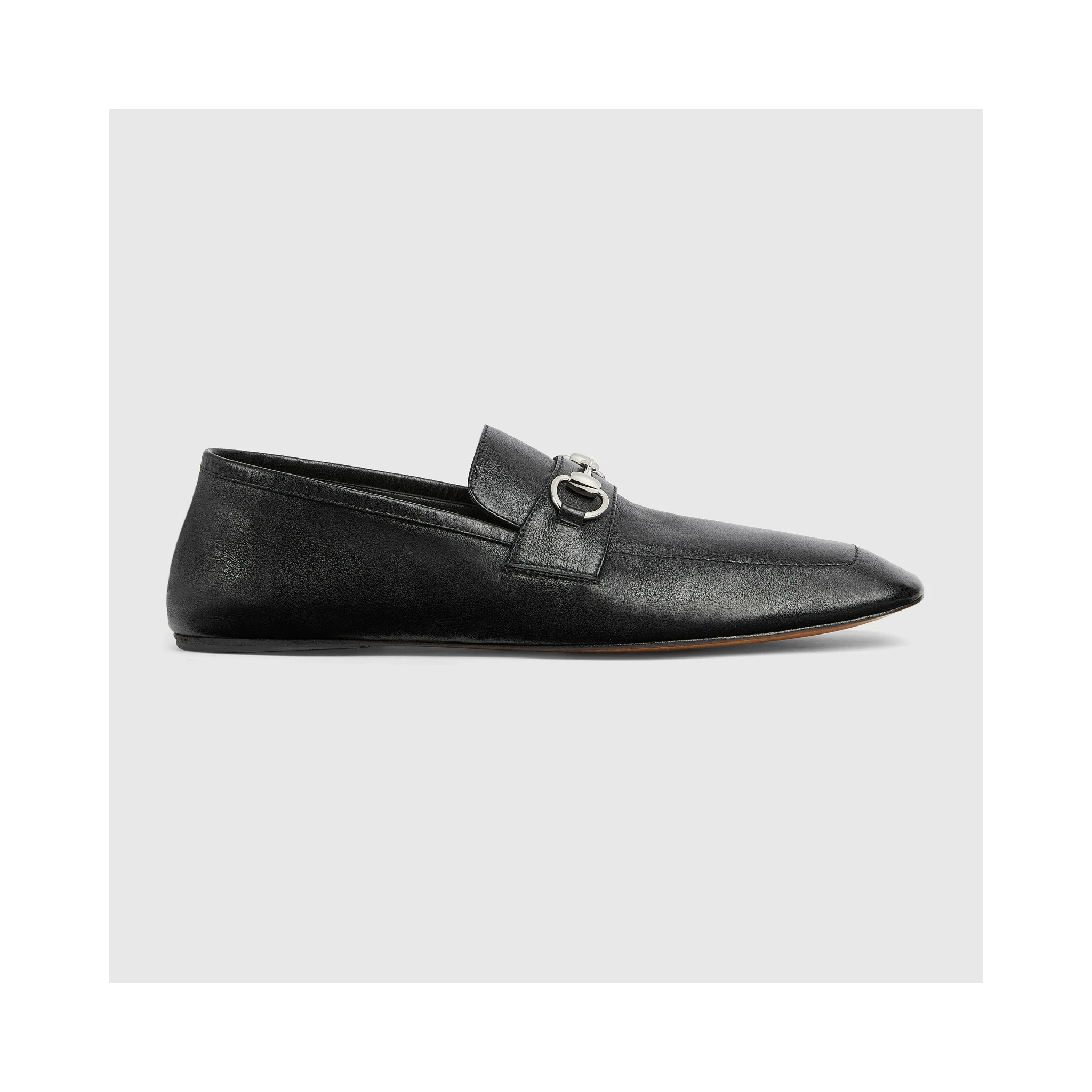 Leather loafers with Horsebit