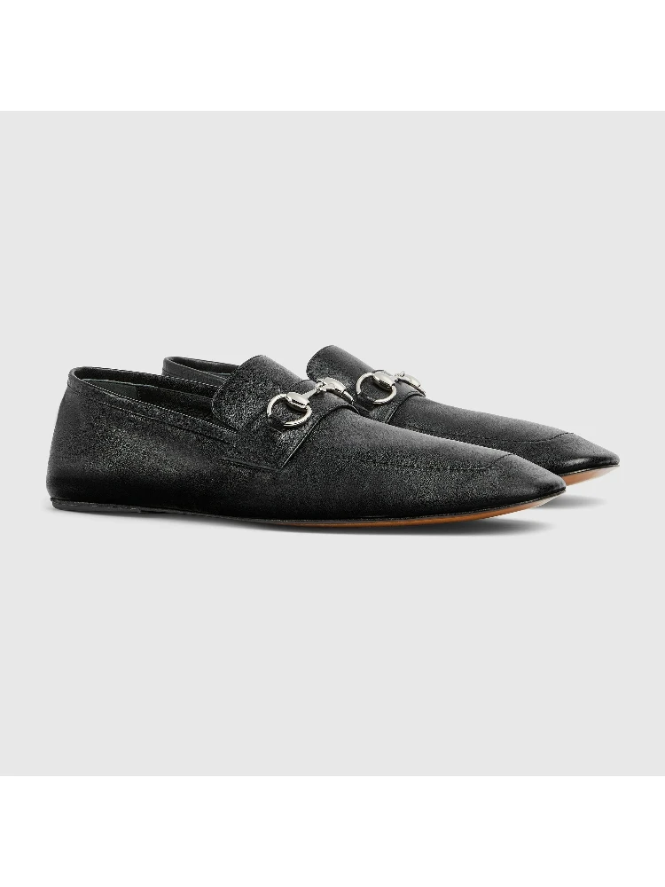 Leather loafers with Horsebit alternative