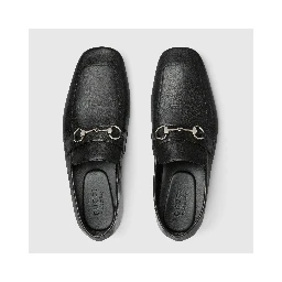 Leather loafers with Horsebit
