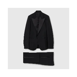 Wool mohair suit