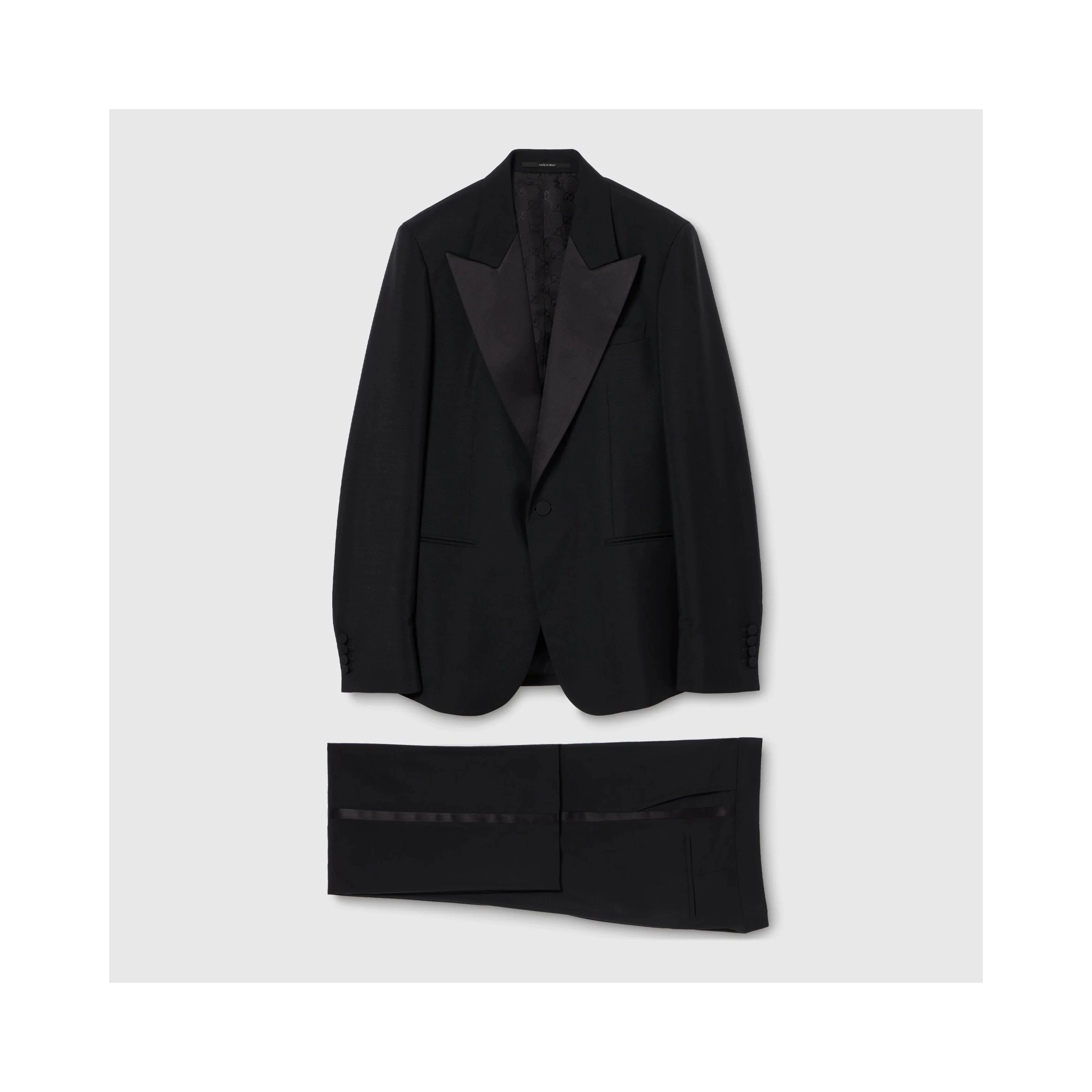 Wool mohair suit