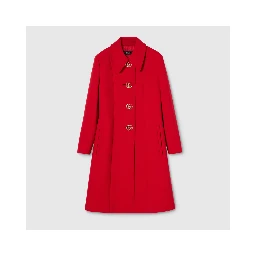Wool long coat