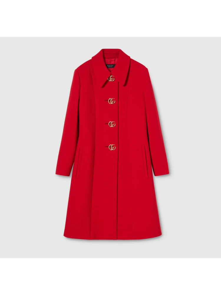 Wool long coat