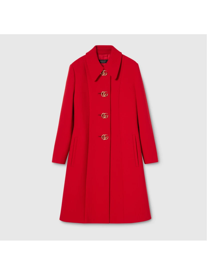 Wool long coat