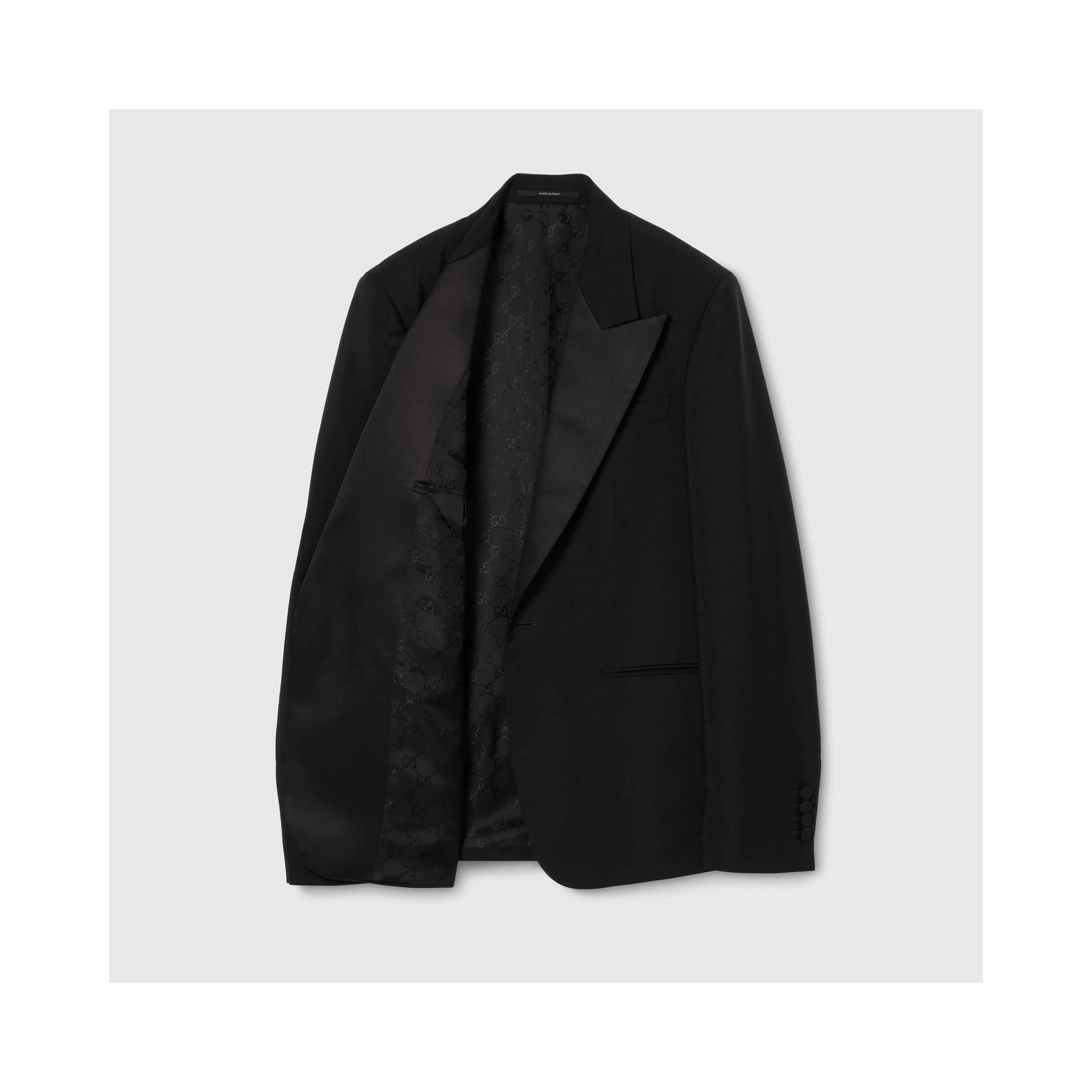 Wool mohair suit