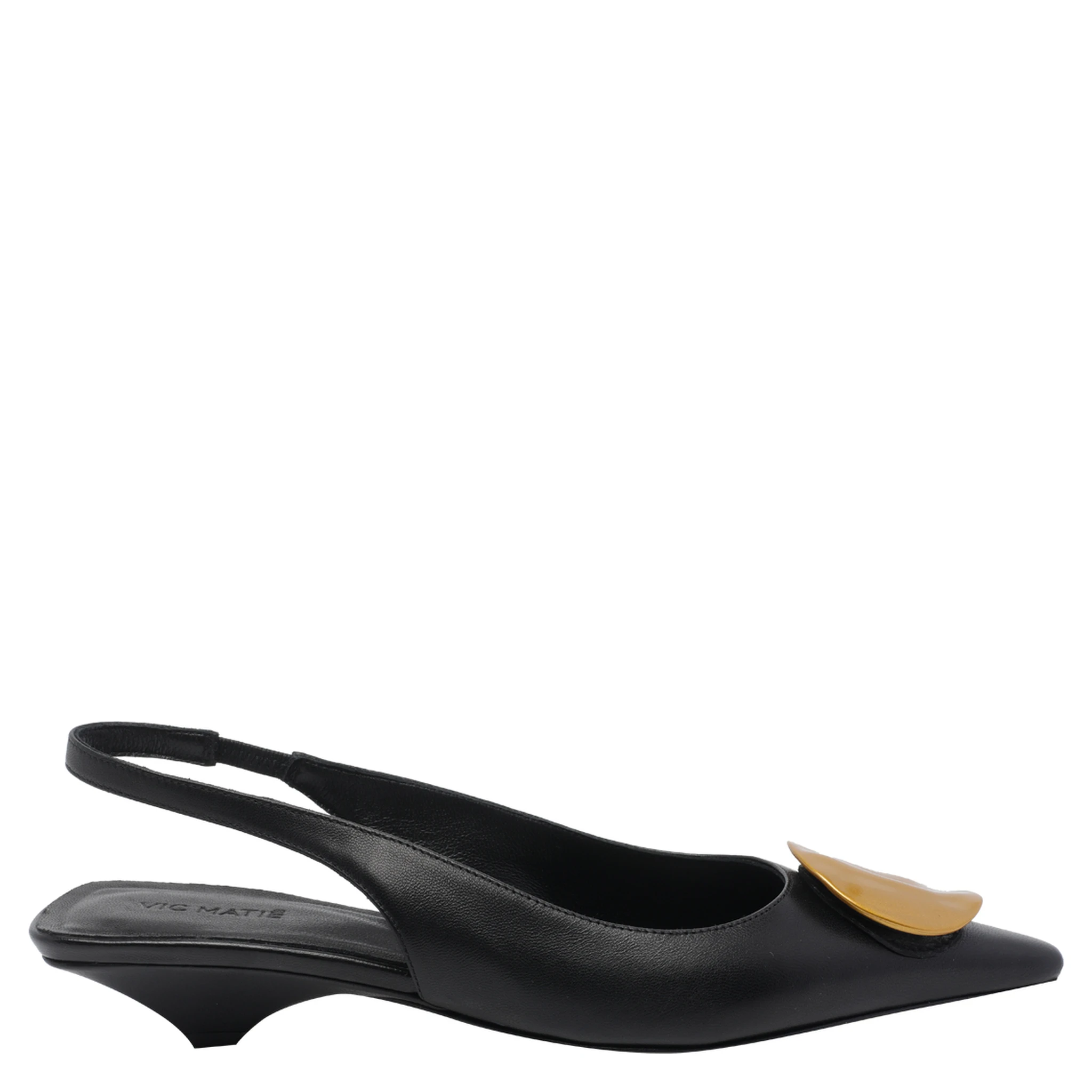 Vic Matie With Heel Black