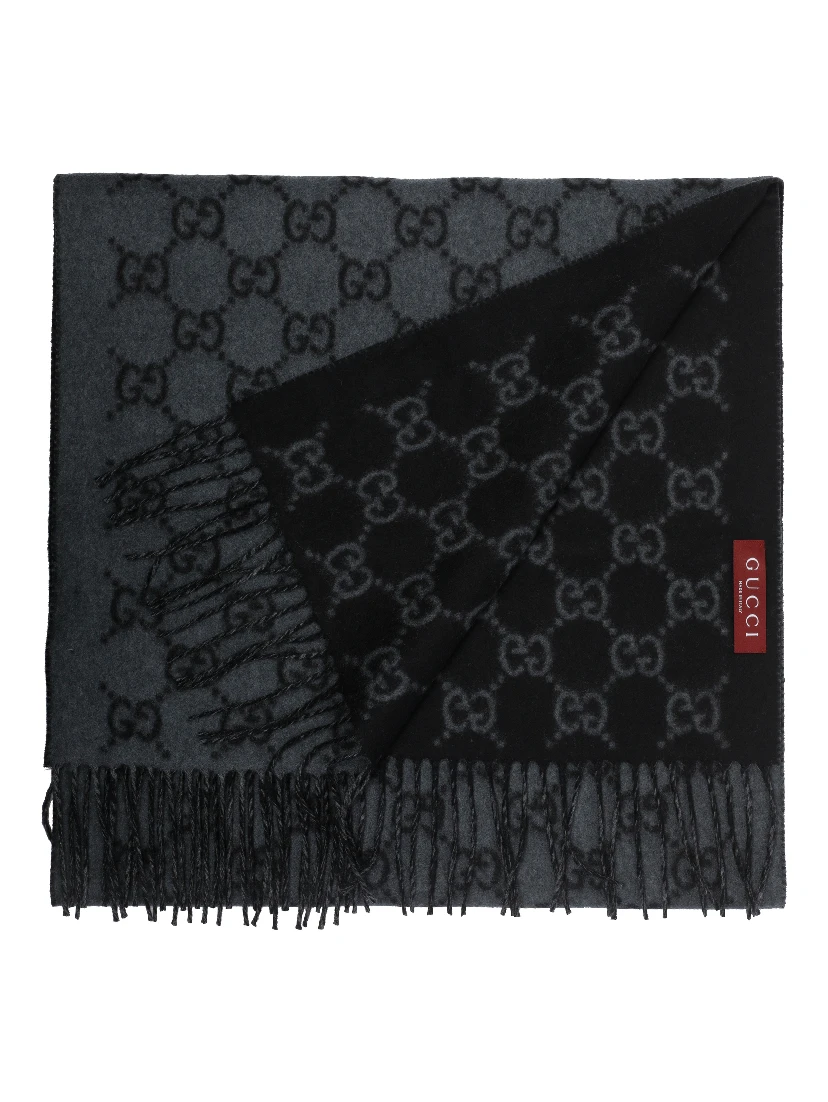 أوشحة غوتشي سوداء