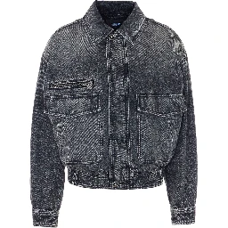 Versace Jackets Grey