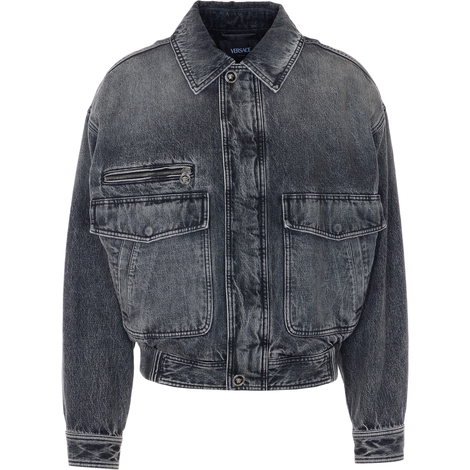 Versace Jackets Grey