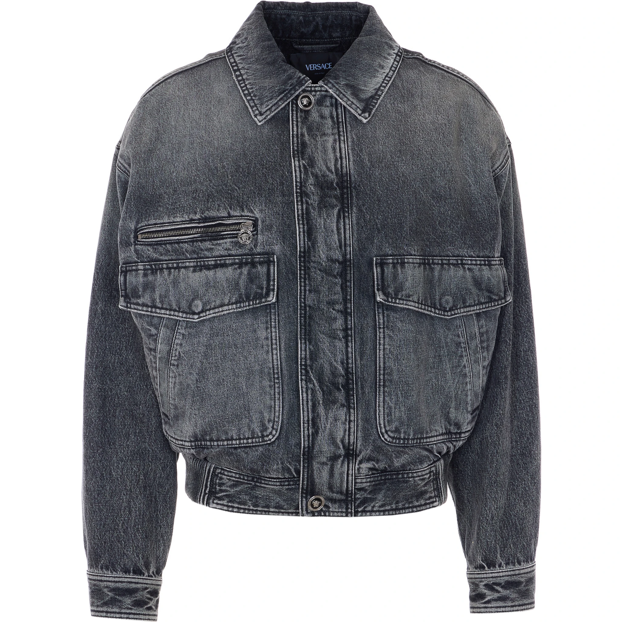 Versace Jackets Grey