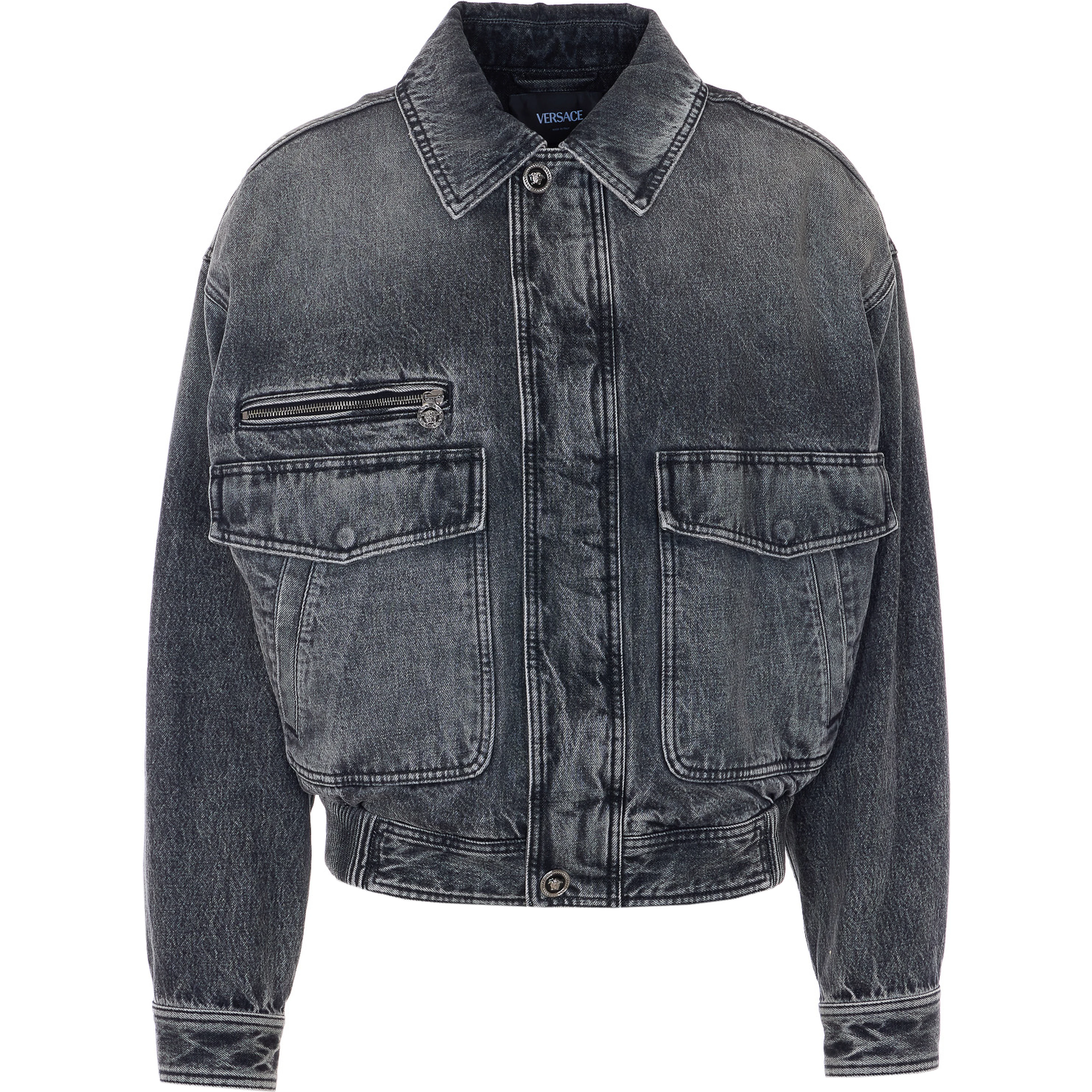 Versace Jackets Grey