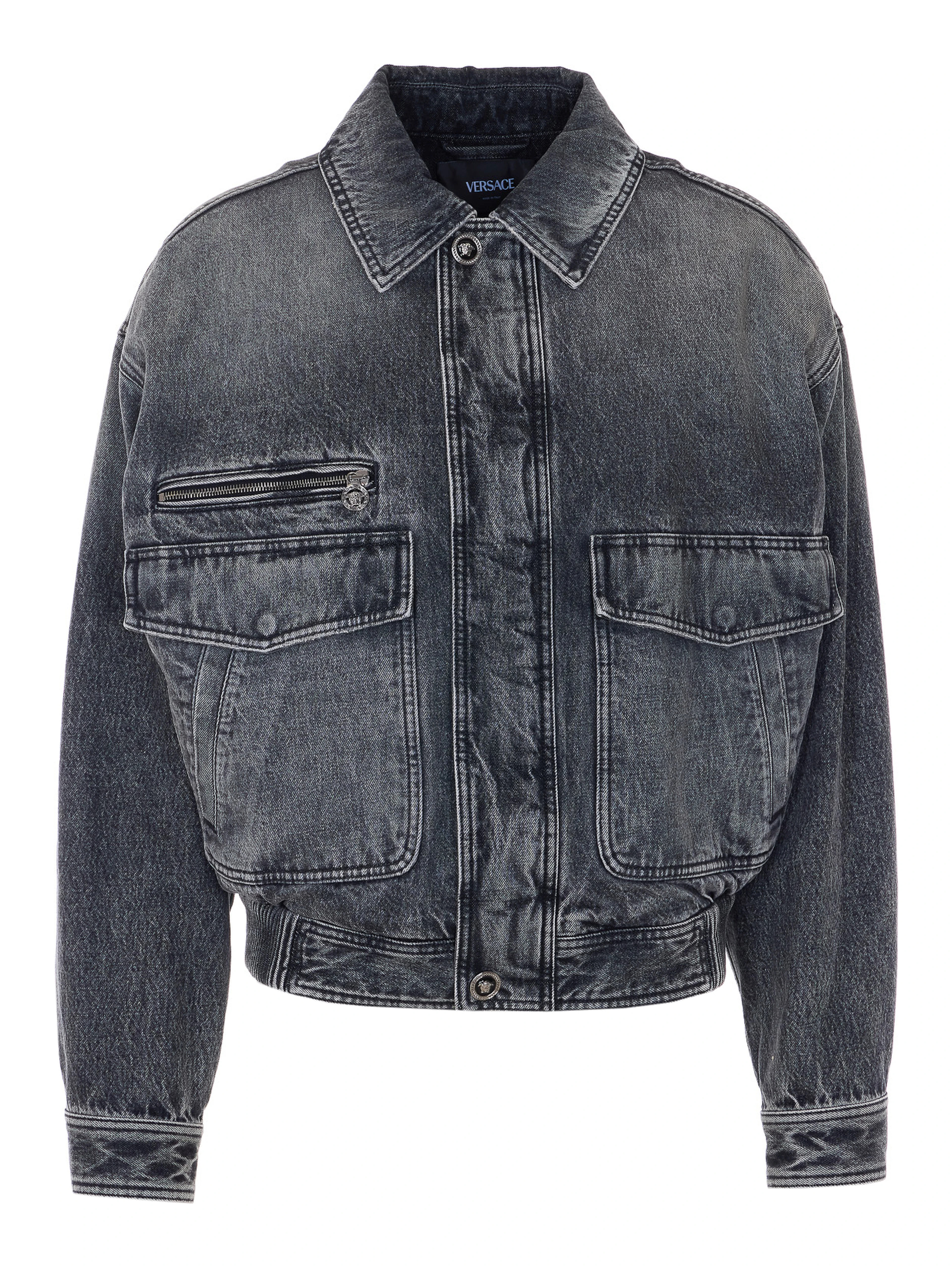 Versace Jackets Grey