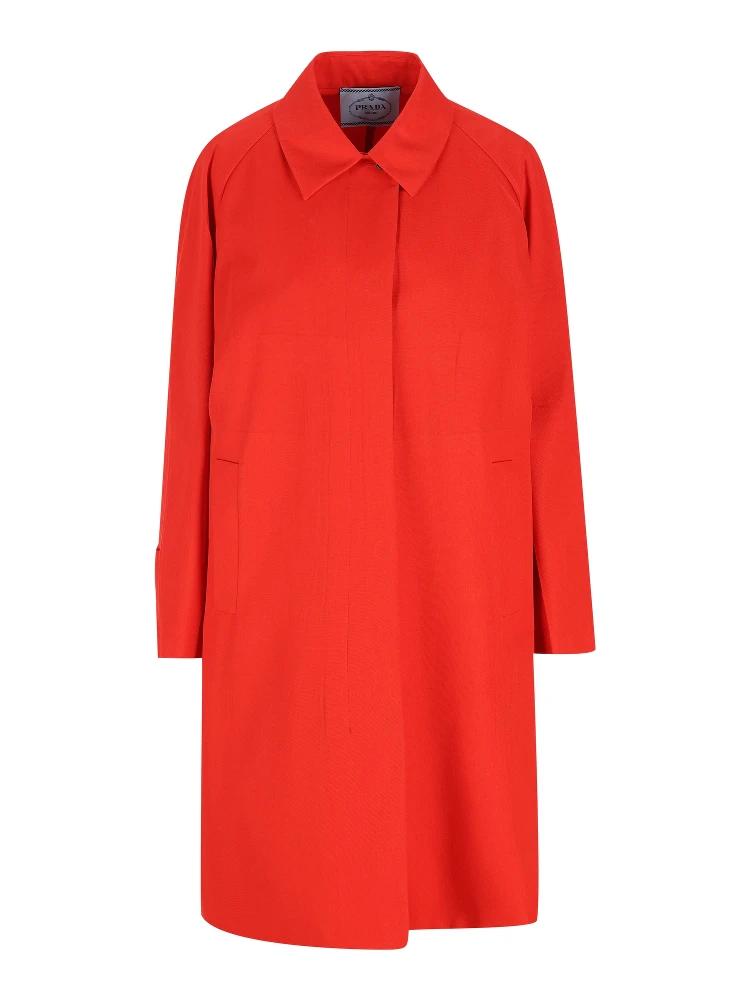 Prada Coats Red
