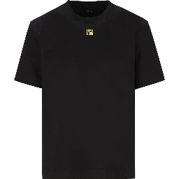 تيشيرتات وبولو من فندي باللون الأسود