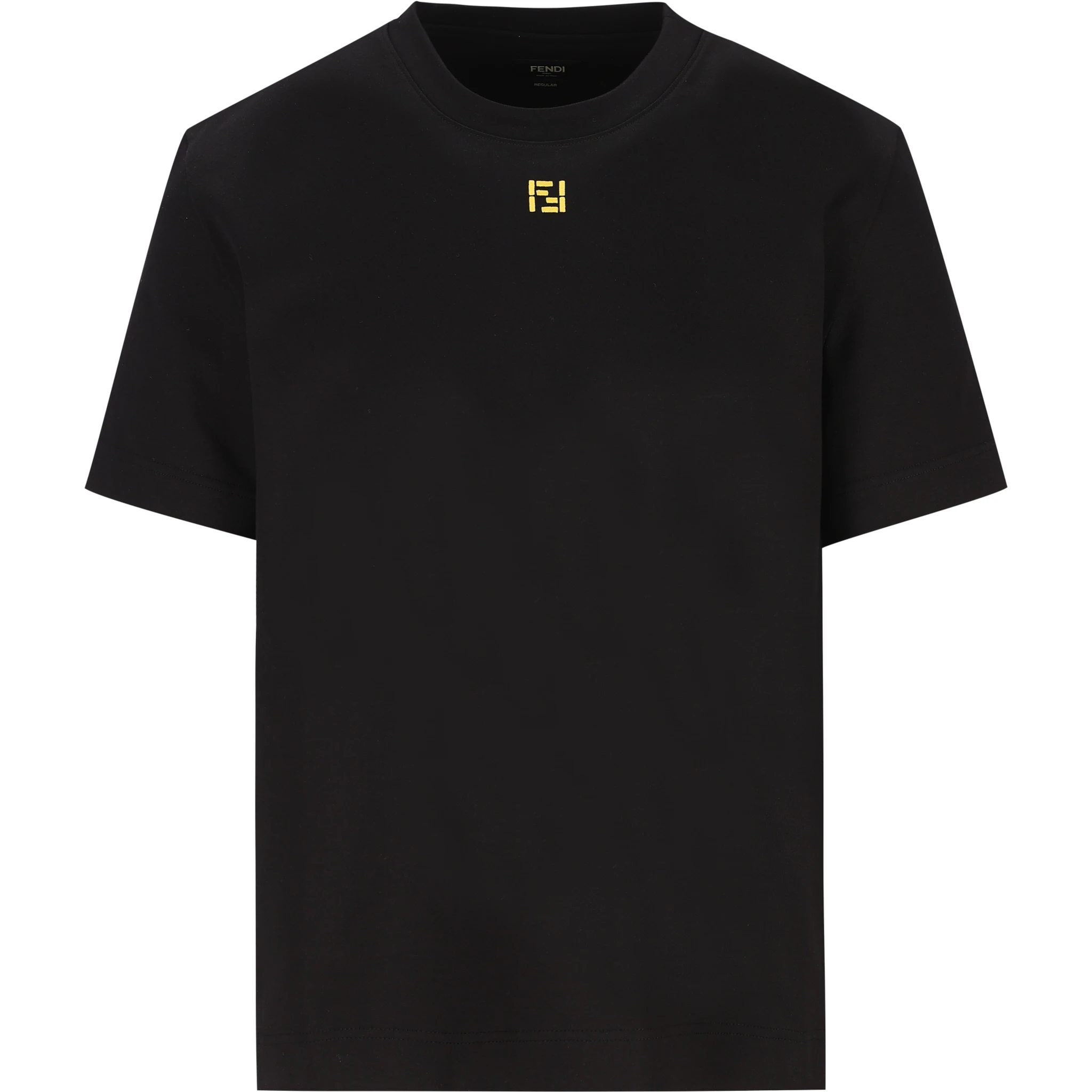 تيشيرتات وبولو من فندي باللون الأسود