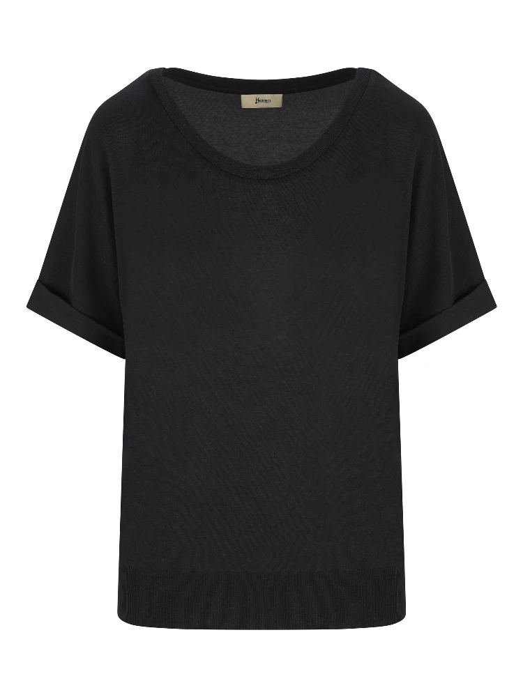 Herno T-shirts and Polos Black