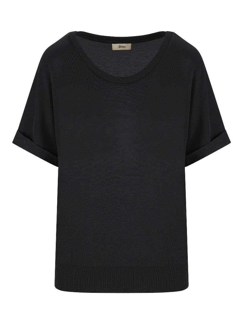 Herno T-shirts and Polos Black