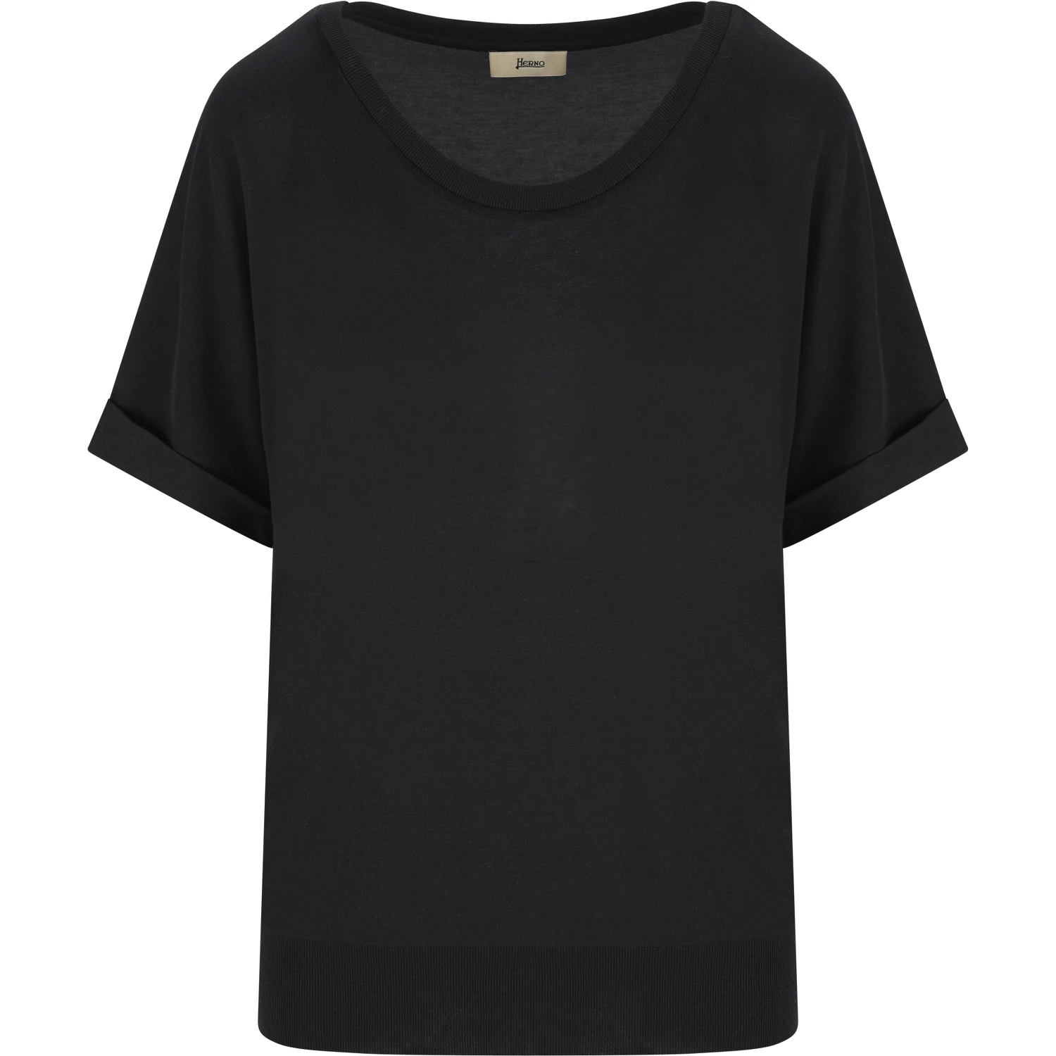 Herno T-shirts and Polos Black