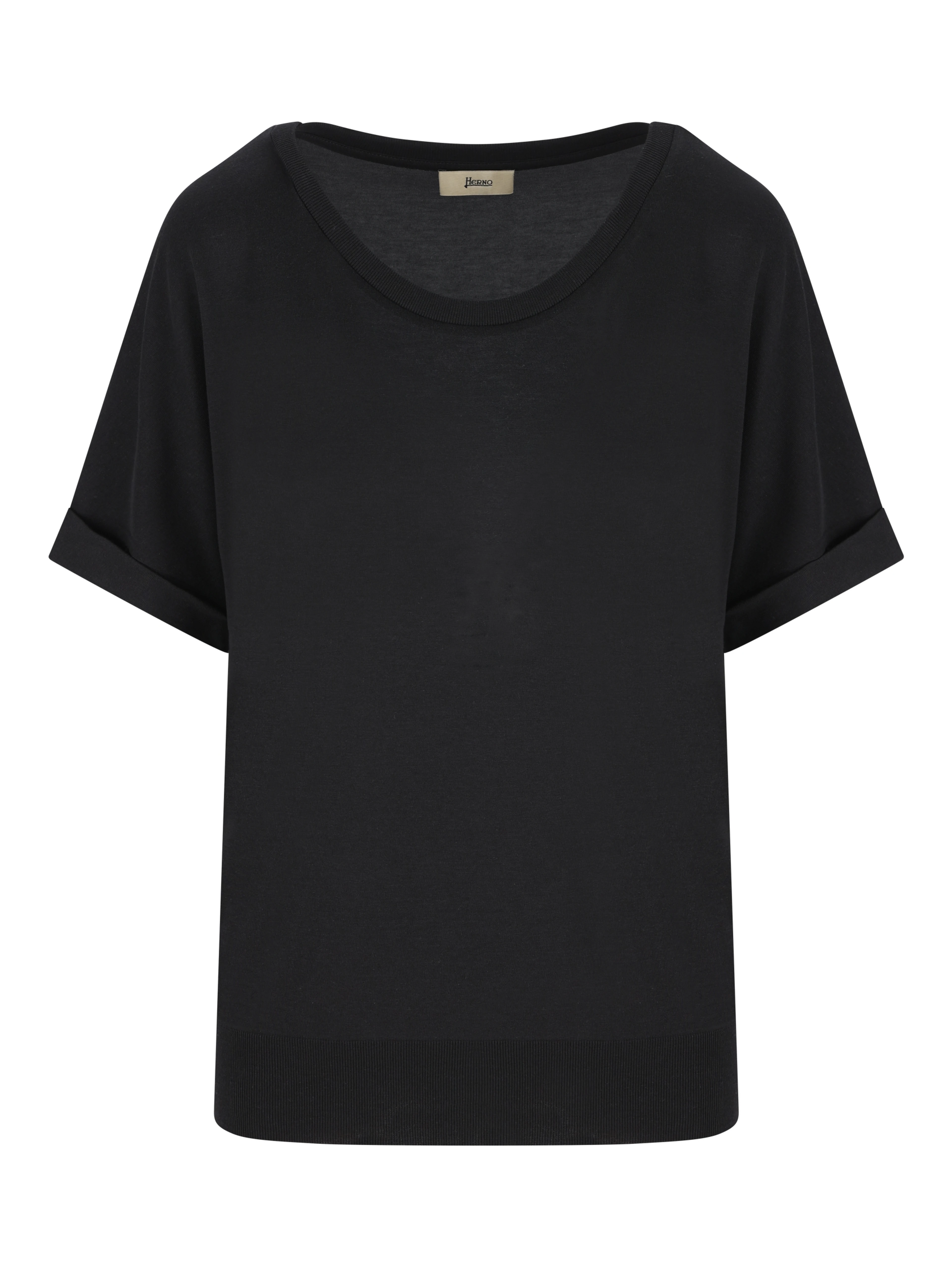 Herno T-shirts and Polos Black
