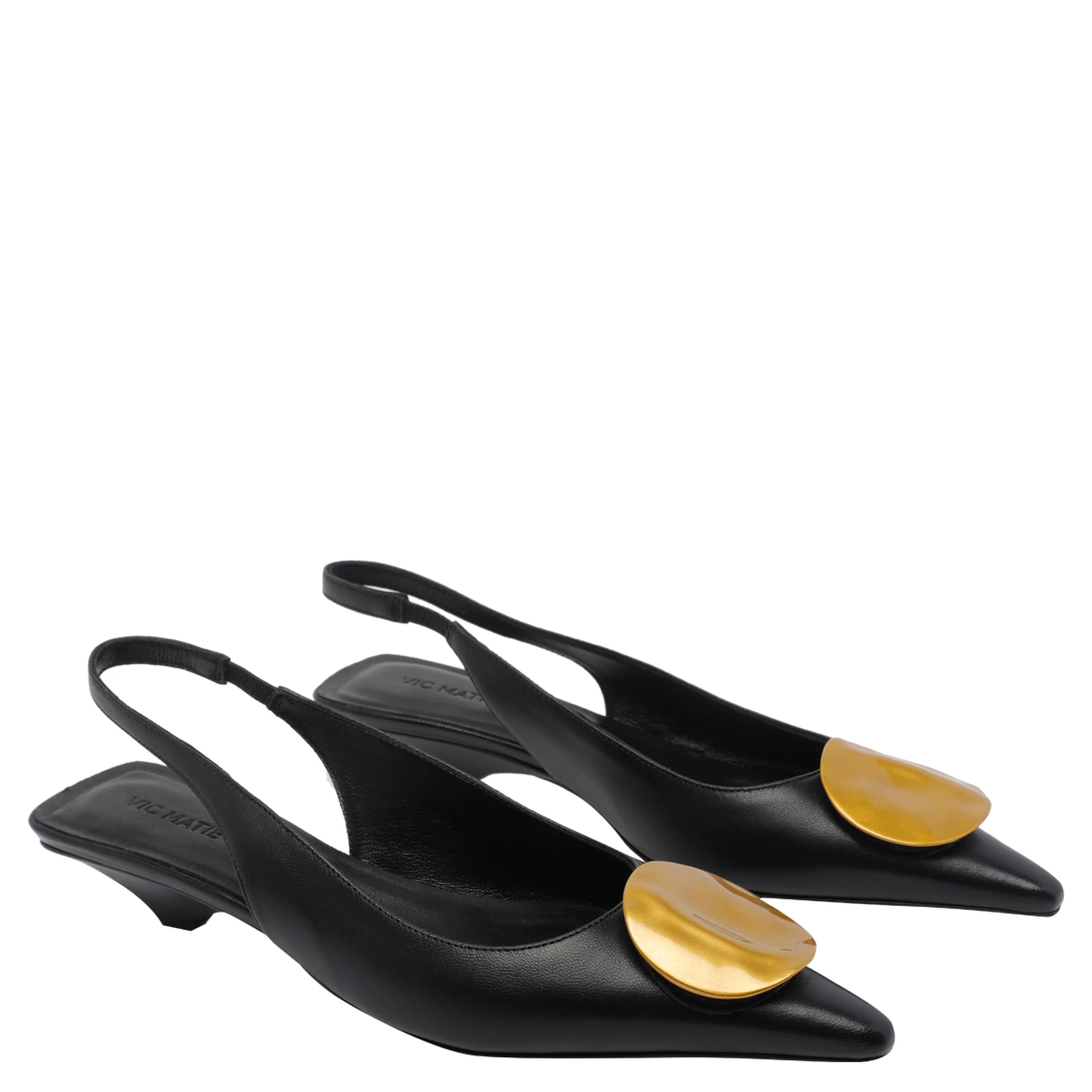Vic Matie With Heel Black