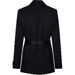 BELTED TAILORED JACKET