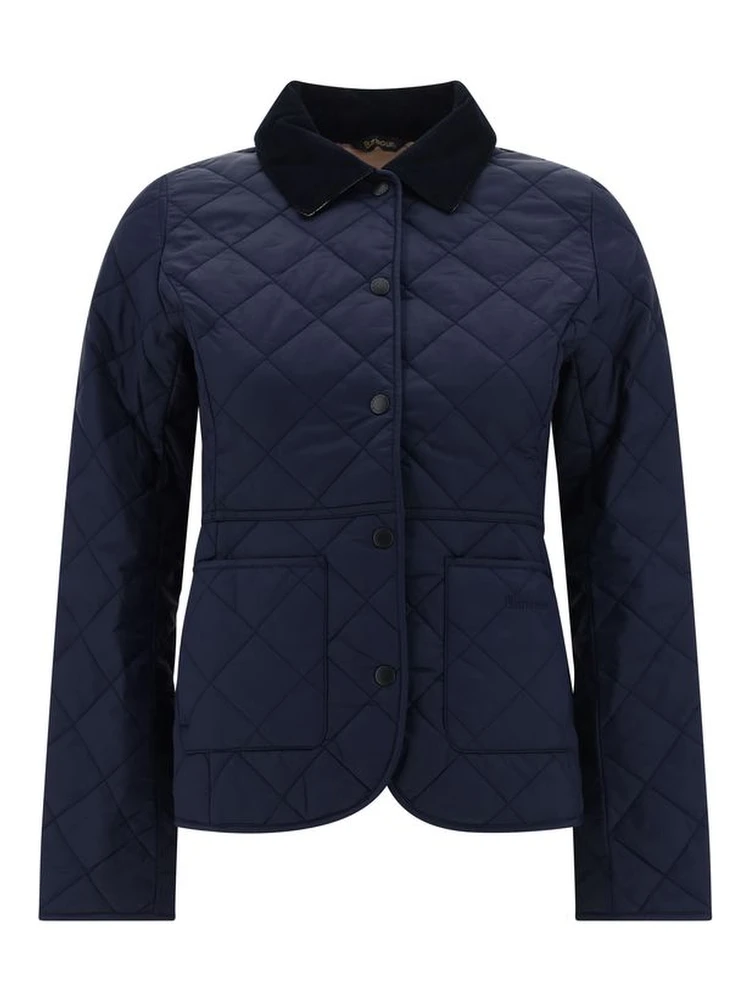 معطف بوليستر أزرق