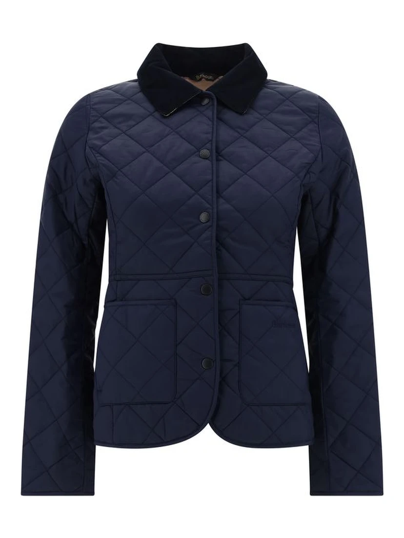 معطف بوليستر أزرق