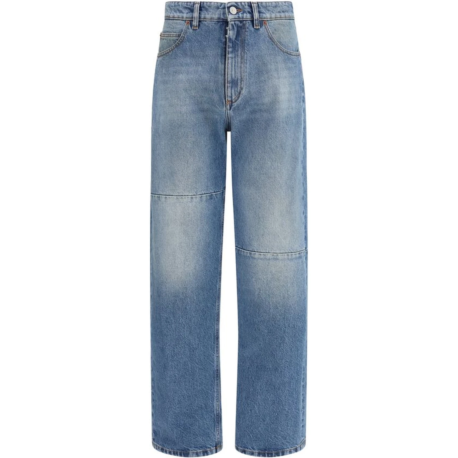 Blue Cotton Jeans Denim