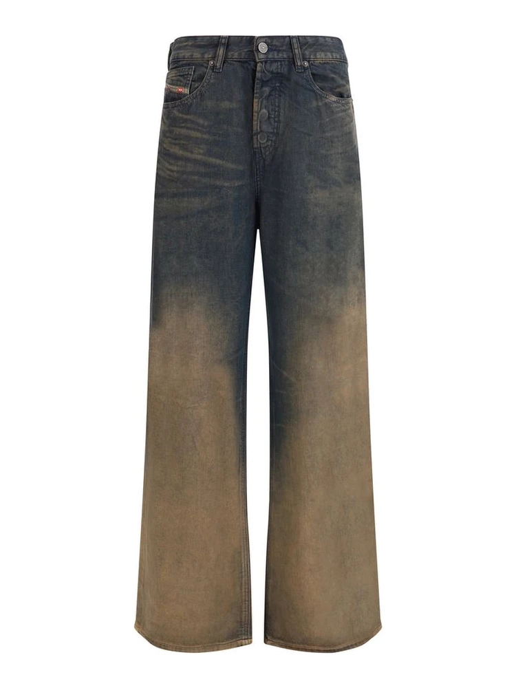 Multicolor Lyocell Relaxed Fit Jeans
